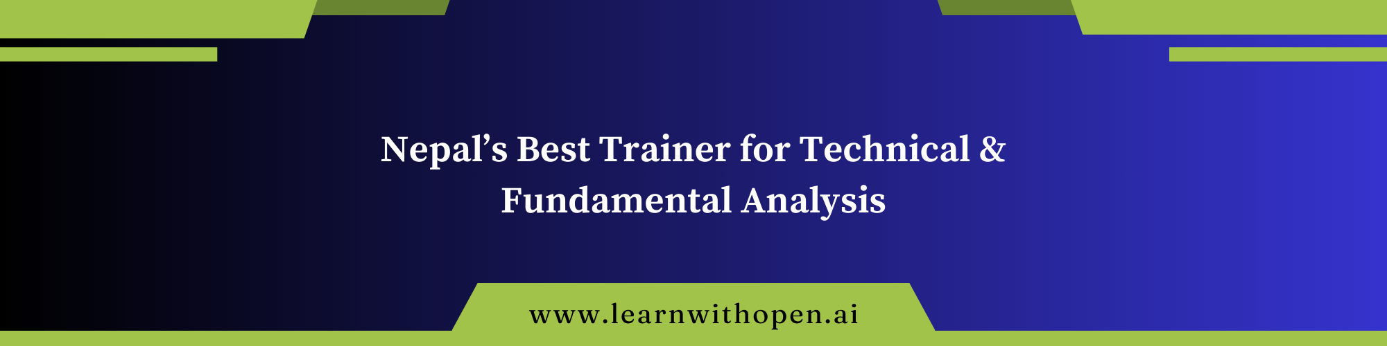 Nepal’s Best Trainer for Technical & Fundamental Analysis