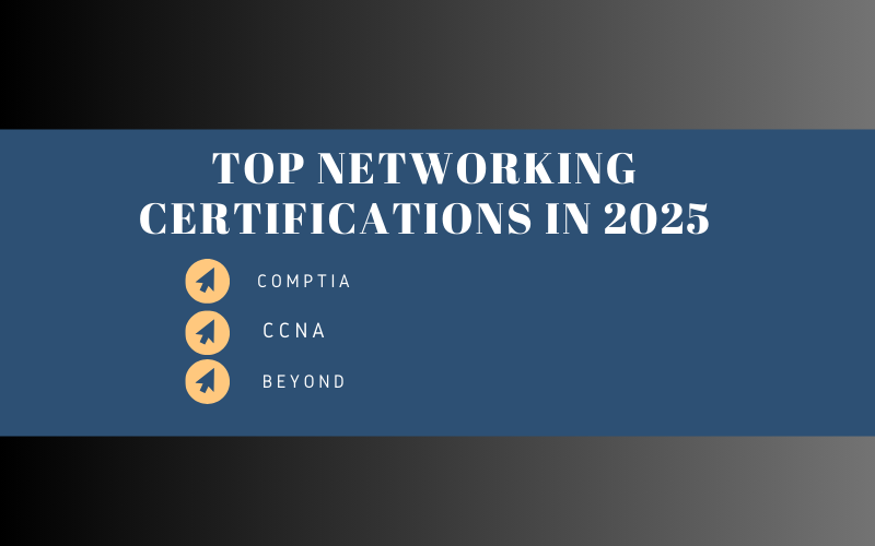 Top Networking Certifications in 2025: CCNA, CompTIA, and Beyond